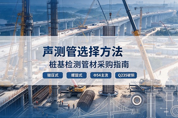望城声测管选型标准