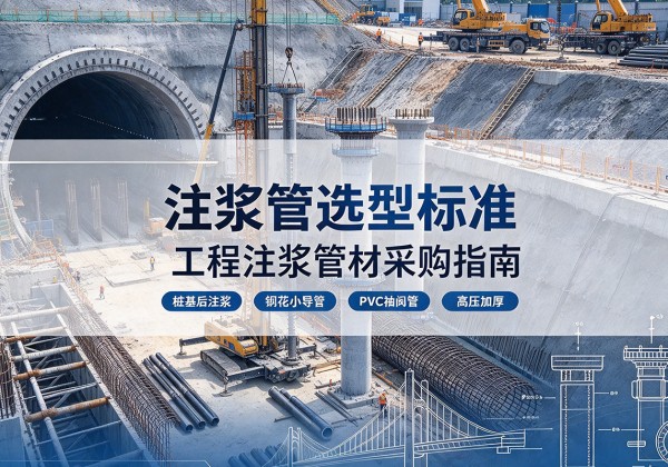望城注浆管选型标准